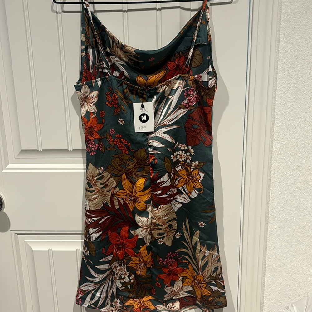Short floral dress